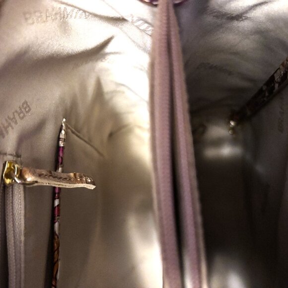 Brahmin Celina - Chrysanthemum Ombre Melbourne Bucket Bag - Picture 6 of 8